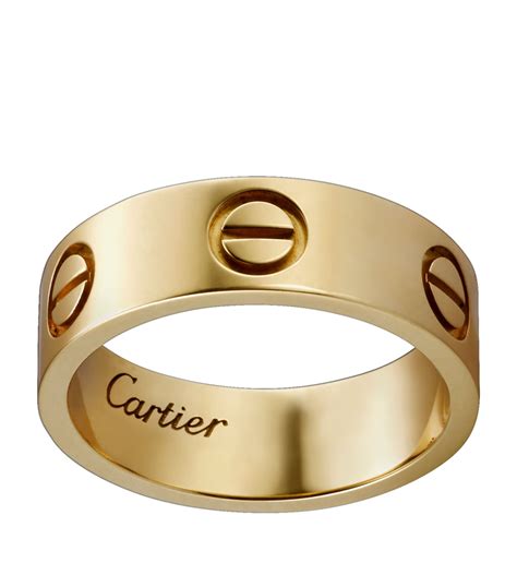 cartier yellow gold love ring|cartier love collection yellow gold.